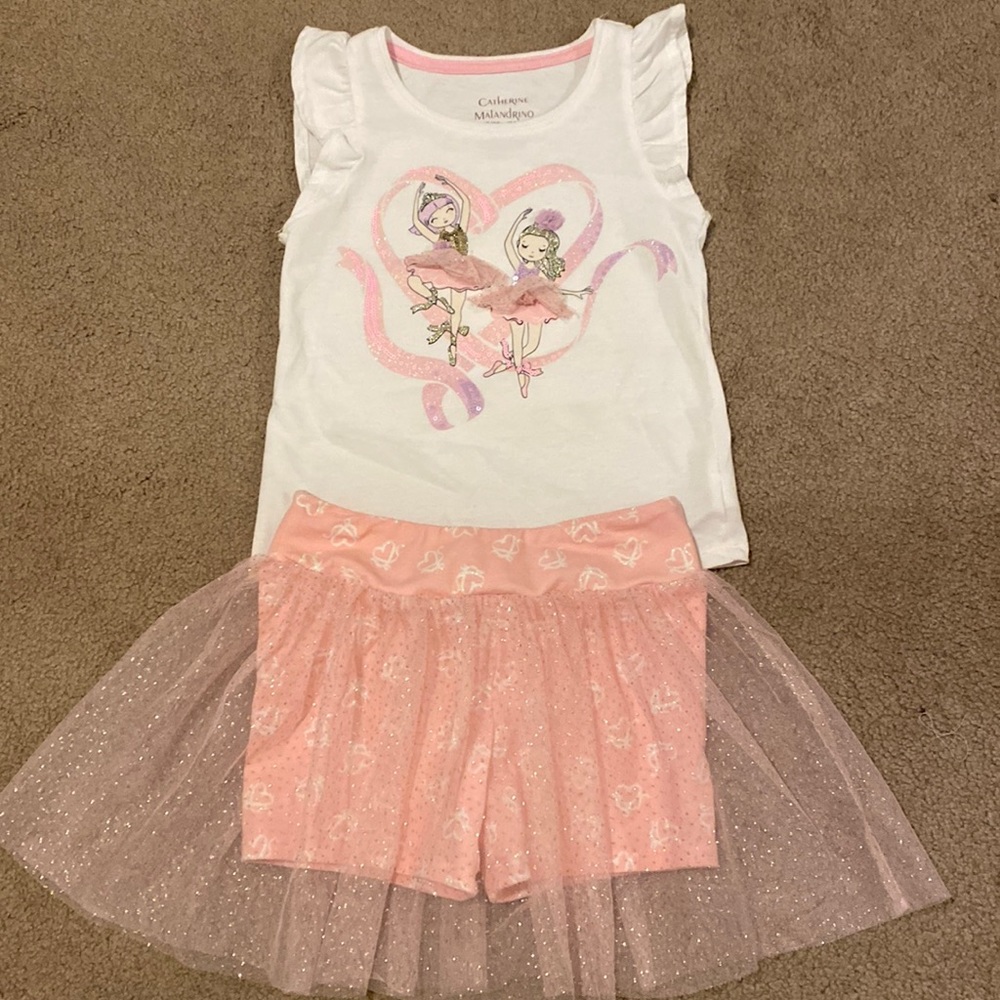 Girls tutu outfit